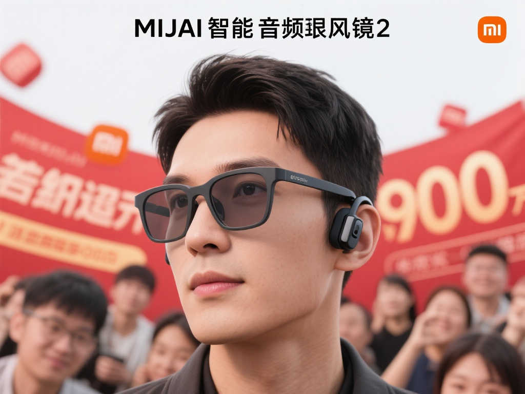 小米“MIJIA智能音频眼镜2”热销一空!众筹突破700万元大关 小米“MIJIA智能音频眼镜2”热销一空!众筹突破700万元大关
